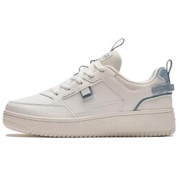 Кроссовки Anta Skateboarding Shoes Women's Low-top Ivory White/thin Blue, синий 922428066-5 | ivory white/thin blue