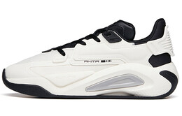 Кроссовки Anta Life Collection Skateboard Shoes Women's Low-Top Ivory White Black 122118083s-1