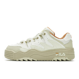 Кроссовки Fila Rosetta Skateboarding Shoes Women's Low-top White/yellow, желтый f12w431204feh | cream white/oil gray yellow
