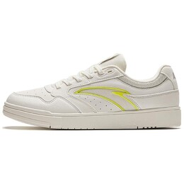 Кроссовки Anta Skateboarding Shoes Women's Low-top White/Volt/Light Lemon Twist/Black, белый/черный 122428011-4 | white/volt/light lemon twist/black