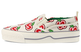 Женские кроссовки Gucci Tennis 1977, белый/красный 631751 h2c40 9130