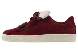 Кроссовки Puma Suede Heart Quilt Cordovan Cameo Brown Women's 365462-01