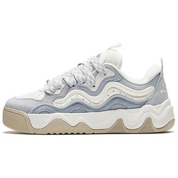 Кроссовки Anta Skateboarding Shoes Women's Low-top Ivory White / Frost Tower Gray / Mist Gray, слоновая кость/серый 122438095-1 | ivory white / frost tower gray / mist gray