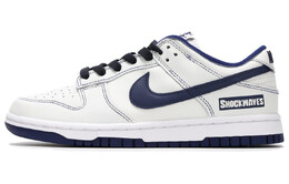Кроссовки Nike Dunk Skateboarding Shoes Women's Low-top White/Royal Blue, белый/синий dd1503-119(teamfour-女款线条熊猫蓝) | white/blue