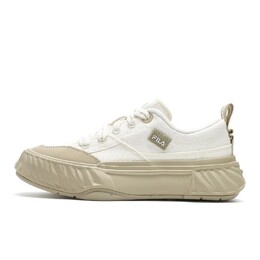 Женские кеды с низким верхом, молочно-белые/бежевые Fila f12w432308fgd | milk white/beige
