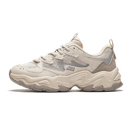 Кроссовки Anta Life Collection Lifestyle Shoes Women's Low-top White Chalk Color / Pine Smoke Gray / Silver, бежевый 122438855-2 | beige/smoke gray/silver-2