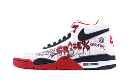 Кроссовки Nike Flight Legacy Vintage Basketball Shoes Unisex High-top White/Red/Black, темно-красный/белый/белый/черный bq4212-100(team140-craze) | dark team red/summit white/white/black