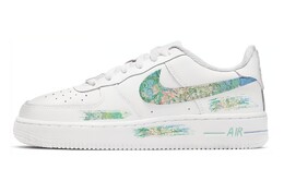 Кроссовки Nike Air Force 1 Skateboard Shoes Women's Low-Top White Blue dh2920-111(team10-莫奈) | white