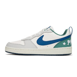 Кроссовки Nike Court Borough Low Recraft 'Sail Court Blue Bicoastal' GS, серый/белый hm3722-141 | gray/white