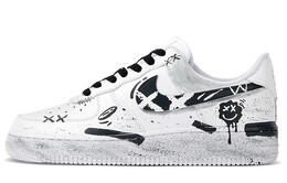 Кроссовки Nike Air Force 1 Skateboard Shoes Women's Low-Top Black White dd8959-100(team拾柒-女款低帮随手日记板鞋) | black/white