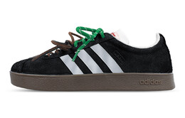 Кроссовки Adidas neo Skateboarding Shoes Unisex Low-top Black/silver, черный hq1802(team116-ad黑银双鞋带) | black