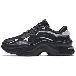 Кроссовки Anta Chunky Sneakers Women's Low-top Black/Sliver, черный/серебряный 922438810-1 | black/sliver