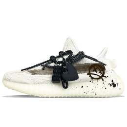 Yeezy Boost 350 V2 Кроссовки Lifestyle унисекс с низким верхом цвета кофе Adidas, цвет White Coffee hq6316(team373-伽罗) | white coffee