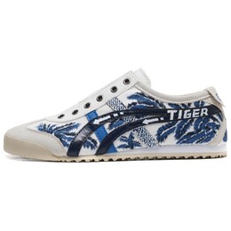 Кроссовки Onitsuka Tiger MEXICO 66 Casual Shoes Unisex Low-Top White Blue Red d3k0n-0143(team54-椰岛风情） | white