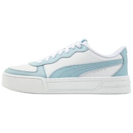 Кроссовки Puma Skye Skateboarding Shoes Women's Low-top White - Fantasy Blue, белый/синий 374764-21 | white - fantasy blue