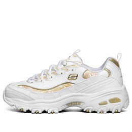 Кроссовки d lites 1.0 white/gold Skechers, белый 13091-wht | white/gold