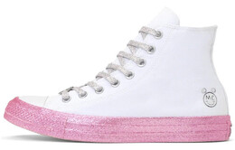 Кеды Converse Chuck Taylor All Star High Miley Cyrus White Pink 162239c