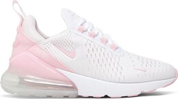 Nike Кроссовки Wmns Air Max 270 'White Soft Pink', белый fj4575 100 | white