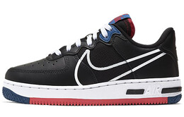 Кроссовки Nike Air Force 1 Low React SU Black Gym Red GS ct5117-002