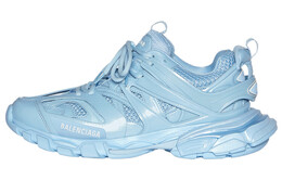Кроссовки Balenciaga Track Metallic Light Blue Women's 542436w2fs84200