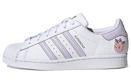 Кроссовки Adidas Superstar Trefoil White Purple Tint Women's gz8143
