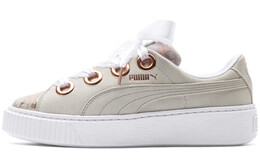 Кроссовки Puma Platform Kiss Artica 'White Gold' Women's 366707-01