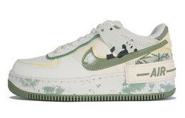 Кроссовки Nike Air Force 1 Skateboarding Shoes Women's Low-top Green/White, зеленый fn6335-101(team10-竹林熊猫) | green