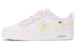 Кроссовки Nike Court Borough Skateboard Shoes Women's Low-Top Pink, розовый bq5448-100（team41蝴蝶物语） | pink