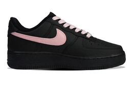 Кроссовки Nike Air Force 1 Skateboarding Shoes Unisex Low-top Black/Pink, черный/розовый dd8959-001(team30-甜蜜暗号） | black/pink