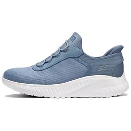 Кроссовки Skechers Bob"s Lifestyle Shoes Women's Low-top Dark Gray-blue, голубой 117504w-slt | dark gray-blue