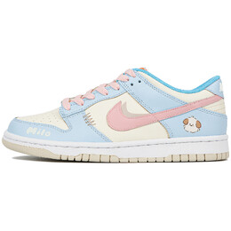 Кроссовки Nike Dunk Skateboarding Shoes Women's Low-top White/Blue/Pink, белый fq6864-111（team4-女款夏日海滩） | white
