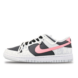 Кроссовки Nike Dunk Skateboarding Shoes Unisex Low-top Core Black / Cloud White / Team Shock Pink 2, черный hf0730-160（team314-荆棘） | core black / cloud white / team shock pink 2