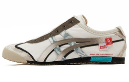 Кроссовки Onitsuka Tiger MEXICO 66 Lifestyle Shoes Unisex Low-top White/Brown, хаки d3k0n-0143(teamh-男女款白雾s-box) | light khaki