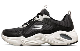 Кроссовки Stamina Airy Chunky женские низкие, черные/белые Skechers 149622-bkw