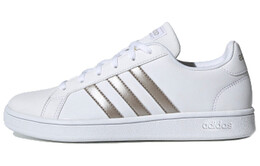 Кроссовки Adidas Neo Grand Court Base 'White Platinum Metallic' Women's ee7874