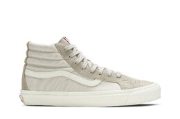 Кроссовки OG Sk8-Hi LX Suede Vans, серый vn0a36c7neo | suede/canvas-feather grey