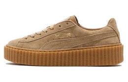 Кроссовки Puma Rihanna Fenty на платформе, коричневый 361005-03