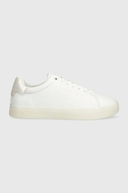 Кроссовки CUPSOLE LACE UP PEARL Calvin Klein, белый ppyh-obd2ht_00a | biały