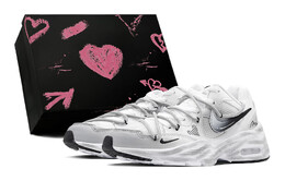 Кроссовки Nike Air Max Fusion Lifestyle Shoes Women's Low-top Gray, серый cj1671-100(team88-心动信号s-box) | gray