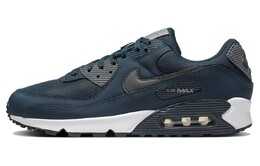 Кроссовки Nike Air Max 90 Lifestyle Shoes Men Low-top Blue, синий hm0625-400 | blue