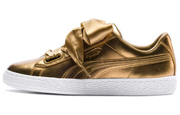 Кроссовки Puma Basket Heart Luxe Retro Casual Skateboarding Shoes Women's 366730-02