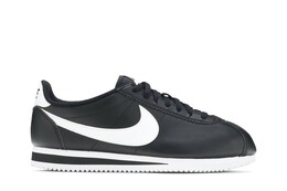 Кроссовки Nike Wmns Classic Cortez Leather 'Black White', черный 807471 010 | black