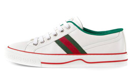 Женские кроссовки Gucci Tennis 1977, белый 645979 17l10 9060