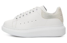Кроссовки Alexander McQueen Oversized White Croc Women's 718233wicg68959