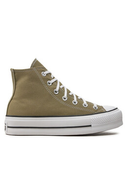 Тканевые Кроссовки Converse, хаки 0000303742058 | khakifarben