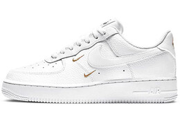 Кроссовки Nike Air Force 1 Low 07 Essential White Metallic Gold Women's ct1989-100