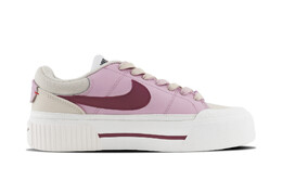 Кроссовки для скейтборда Court Legacy женские с низким верхом розовый/бежевый Nike dm7590-200(team129-心动讯号) | pink