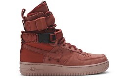 Кроссовки Nike Wmns SF Air Force 1 High 'Dusty Peach', красный 857872 202 | red