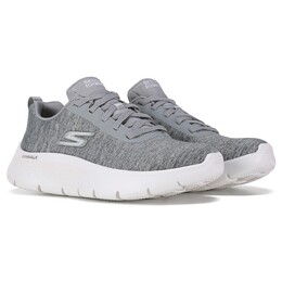 Женские средние/широкие кроссовки Go Walk Flex Dazzling Smile Skechers, серый 1054105/38889 | grey