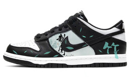 Кроссовки Nike Dunk Skateboard Shoes Women's Low-Top White Black, черный cw1590-100(team10-青竹琼枝) | black